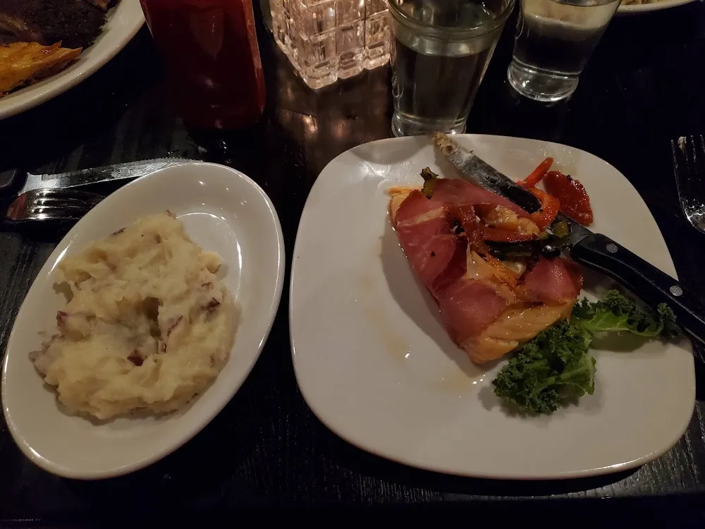 Stuffed Salmon Wrapped in Prosciutto